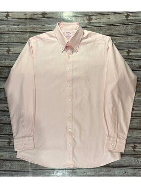 Hamilton Shirt Co. x Todd Snyder twill Dress Shirt size 2XL color pink NWOT USA